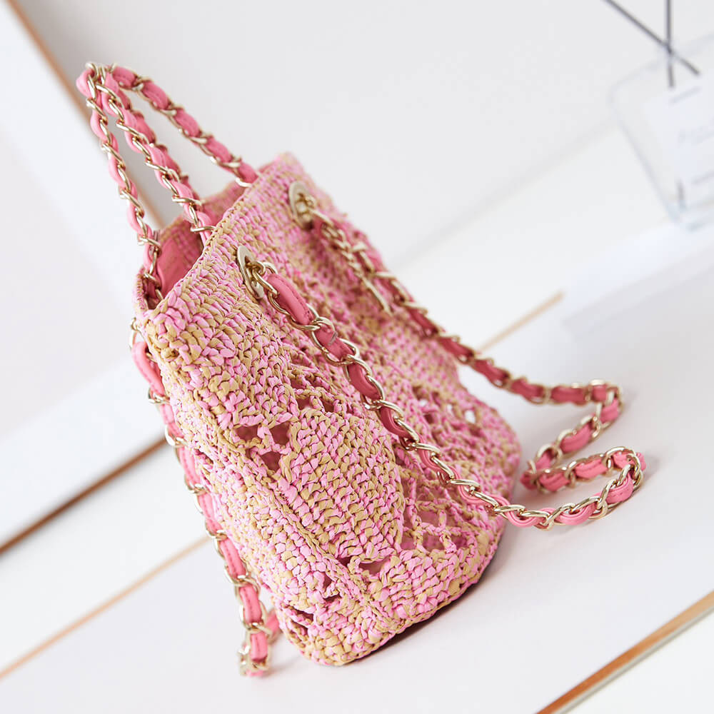 CHANEL Small Shopping Bag(high-end grade)