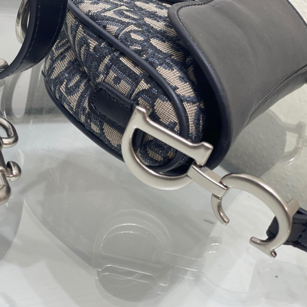 Dior Mini Saddle Bag with Strap