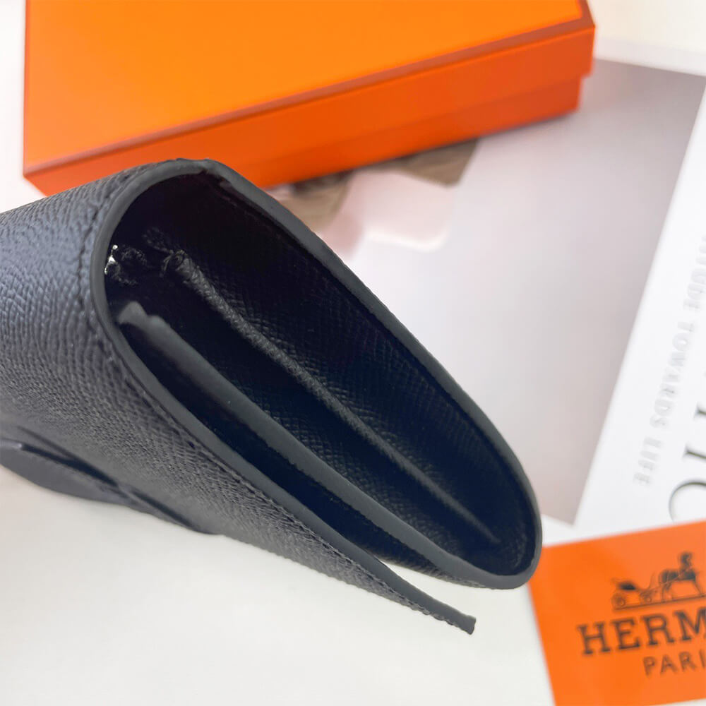 HERMES New H Passant Toutenmain wallet(HIGH-END GRADE)